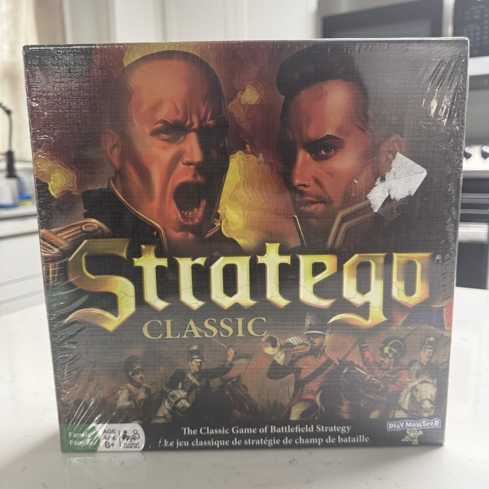 Stratego Classic Board Game Battlefield Strategy - PlayMonster - New Sealed